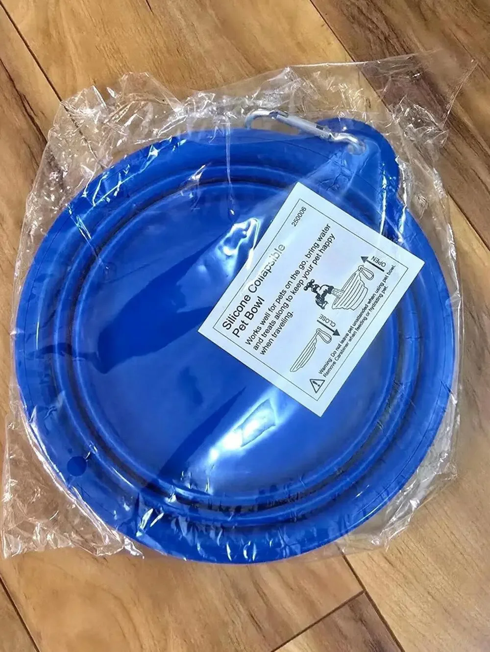 Collapsible Silicone Dog Pet Bowl